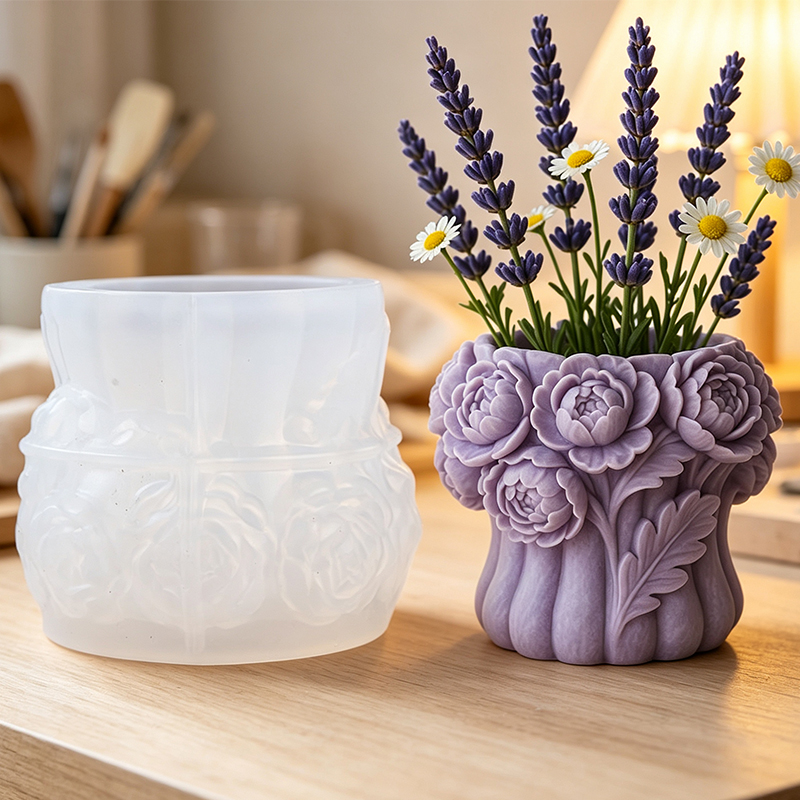 Florist Supply Vases - Силиконовая форма для изготовления вазы в