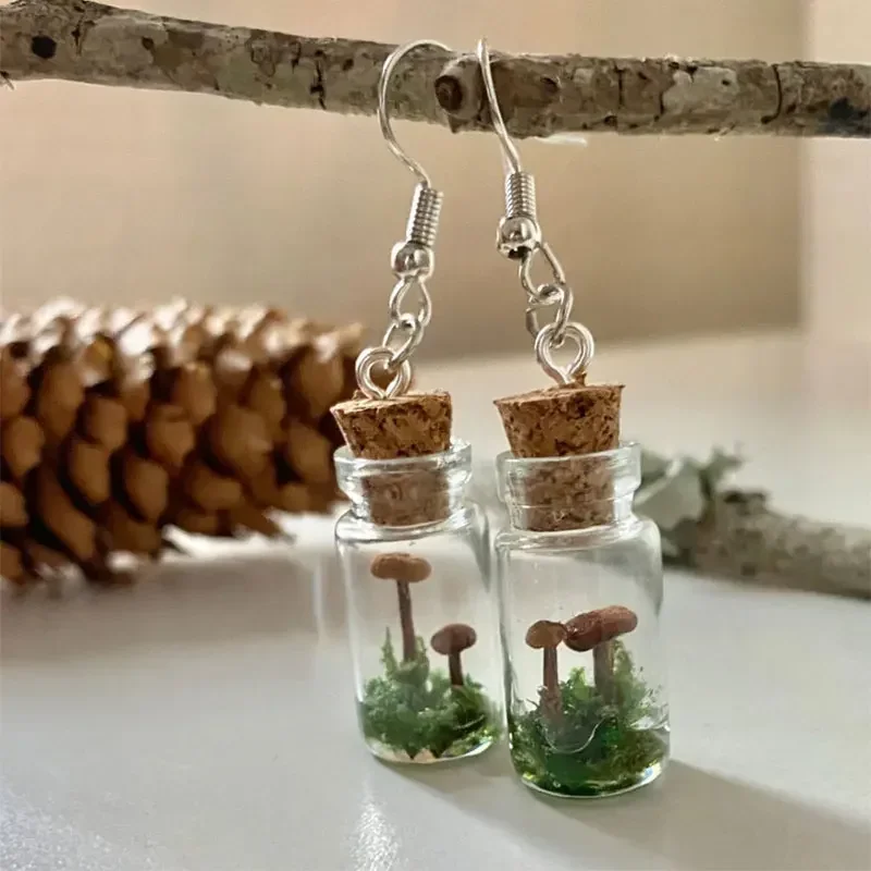 Серьги из настоящих грибов, ба – обзор и цена Preserved Moss Sheet